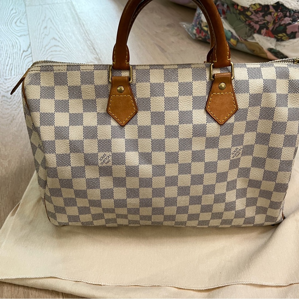 Louis Vuitton Damier Azur Speedy 35 - Picture 3 of 12